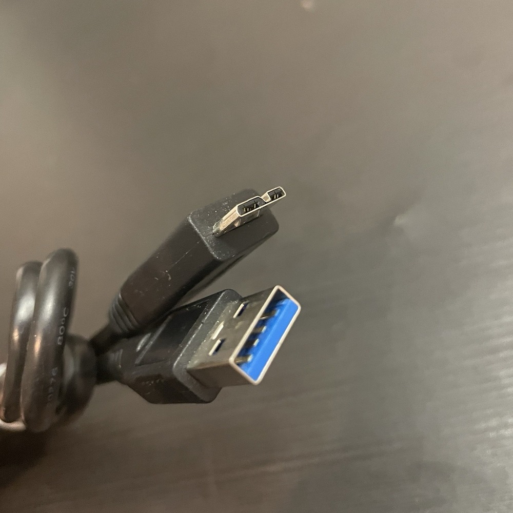 ✅USB 3.0 Micro-B Cable - 1m USB3 USB 3 Blue #️⃣ 0607